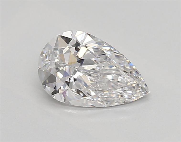 0.69ct D VVS2 Rare Carat Ideal Cut Pear Lab Grown Diamond