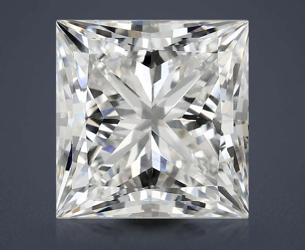 6.40 Carat Princess Lab Diamond