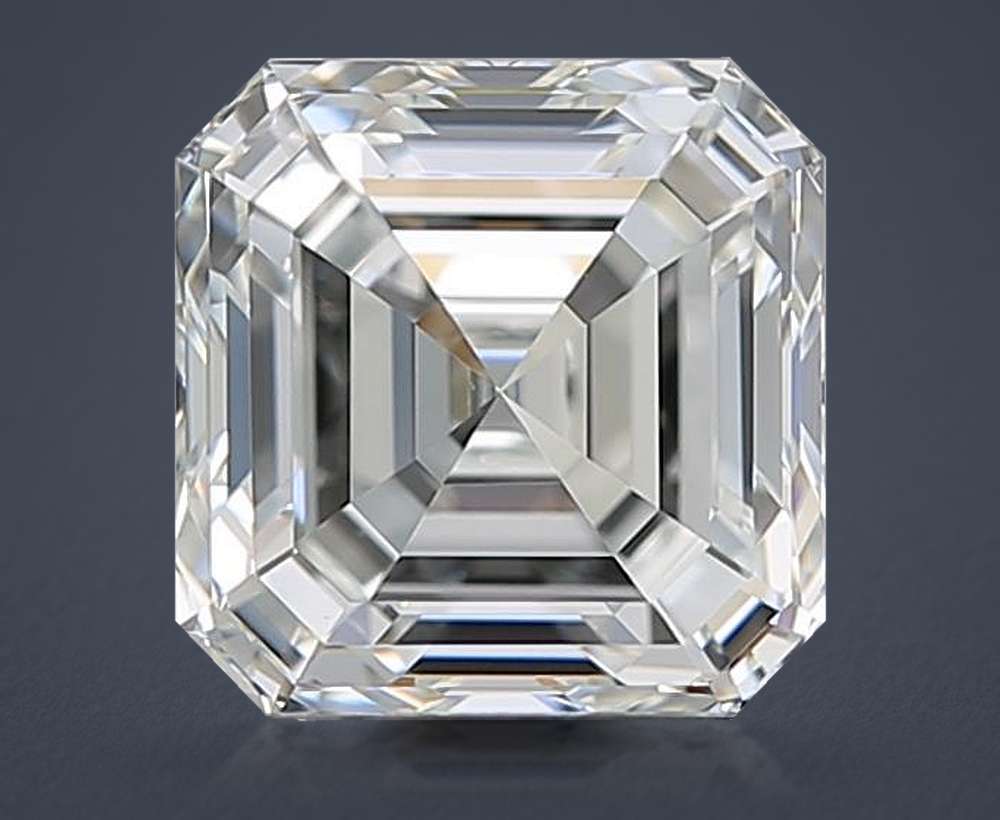 1.50 Carat Asscher Natural Diamond