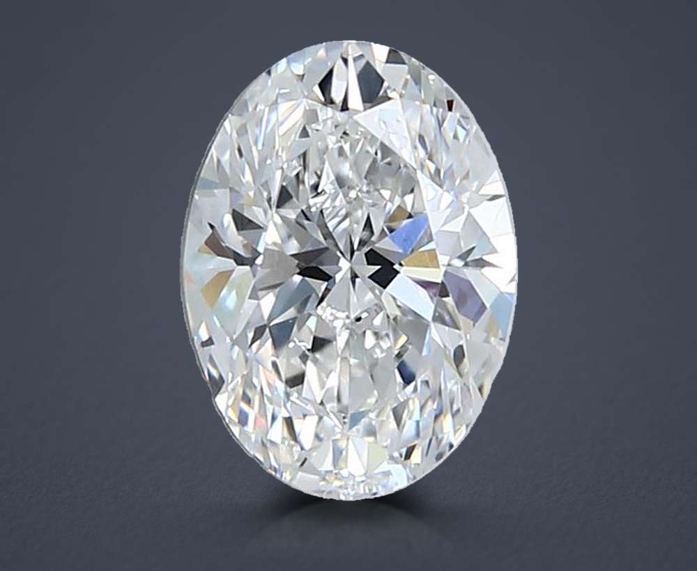 1.54 Carat Oval Lab Diamond