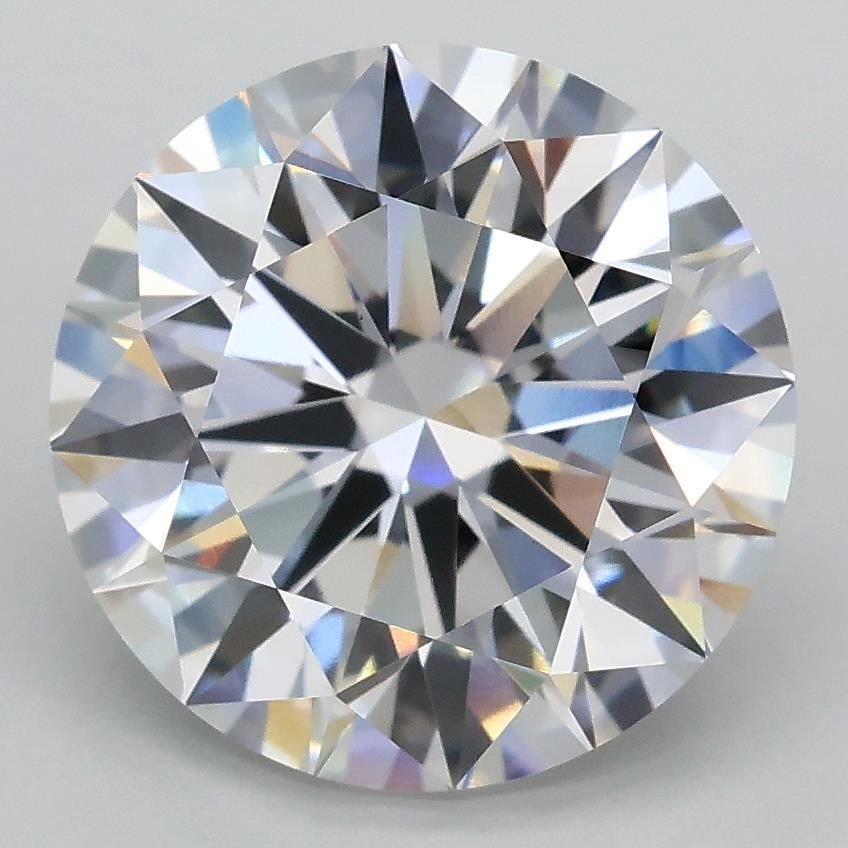 3.58ct E VVS2 Rare Carat Ideal Cut Round Lab Grown Diamond