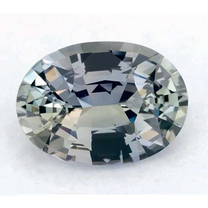 2.30 Carat Green Oval Sapphire