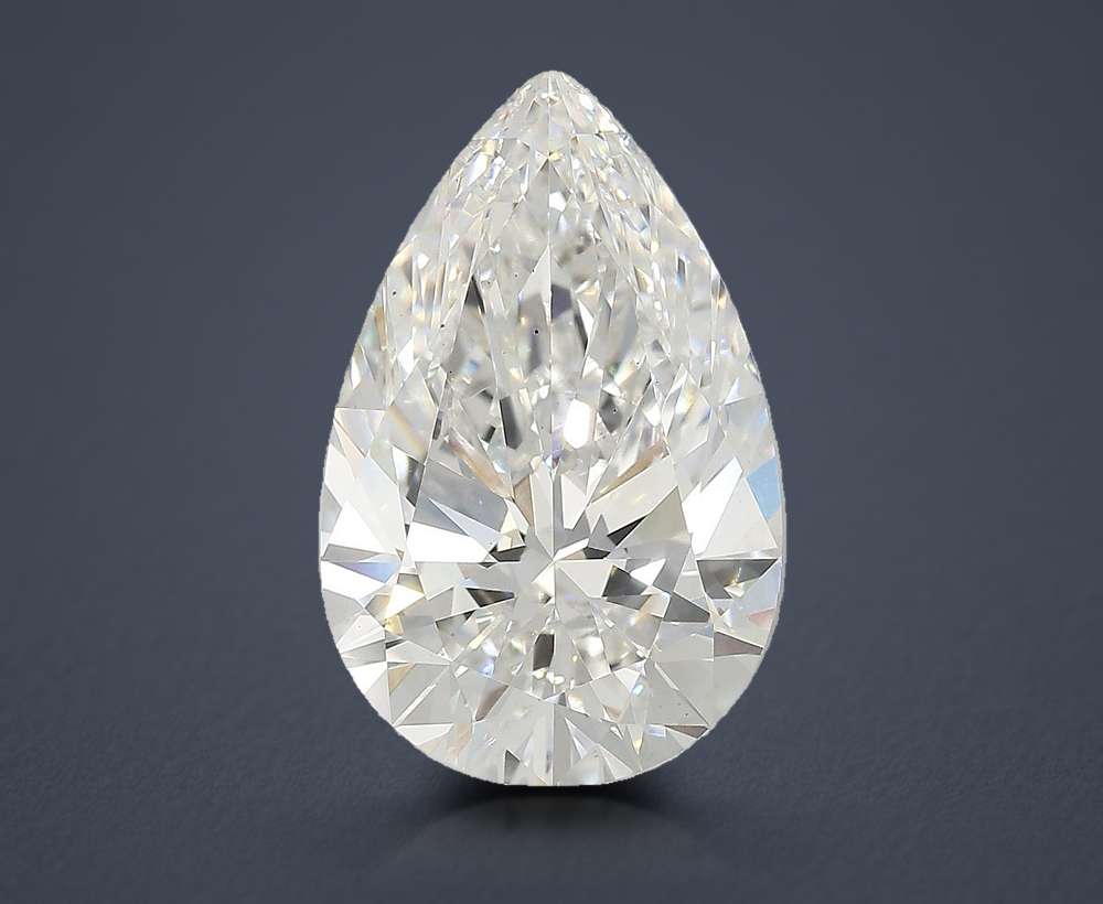 7.09 Carat Pear Lab Diamond