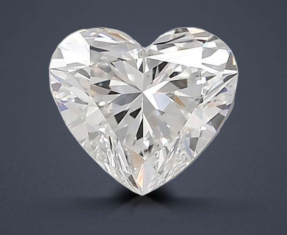 1.50 Carat Heart Lab Diamond