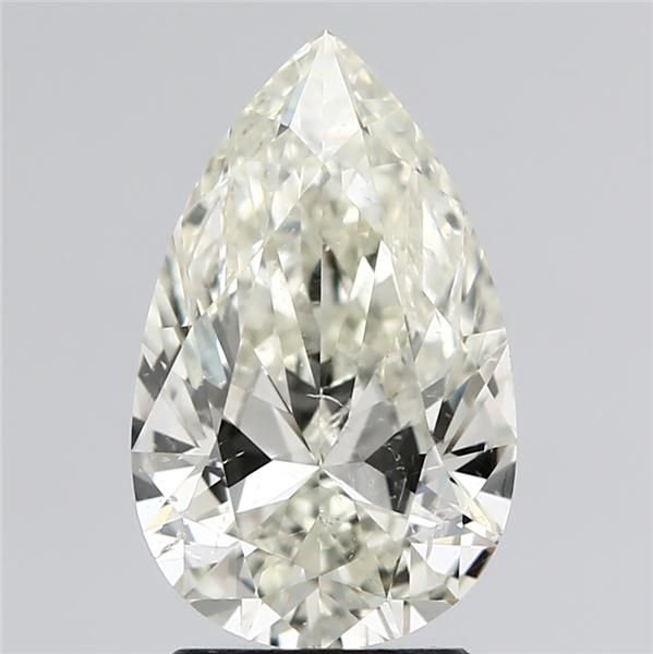 2.20ct K SI2 Rare Carat Ideal Cut Pear Diamond