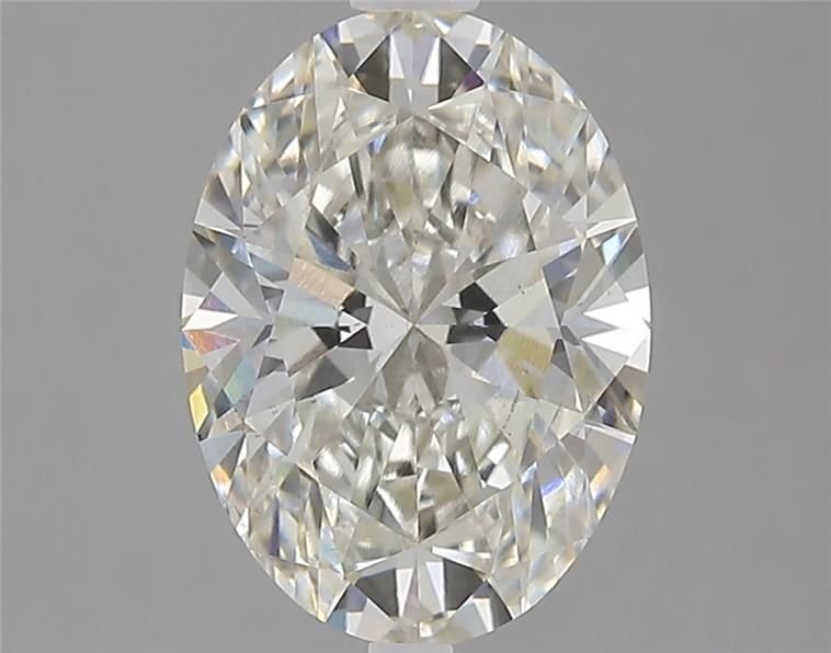 2.15ct H VS2 Rare Carat Ideal Cut Oval Lab Grown Diamond