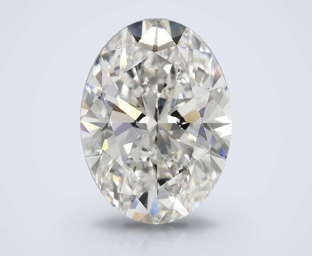 4.59 Carat Oval Lab Diamond