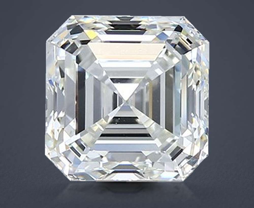 2.70 Carat Asscher Natural Diamond