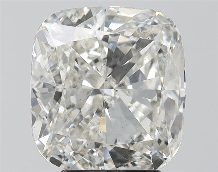 5.04ct H SI1 Rare Carat Ideal Cut Cushion Lab Grown Diamond