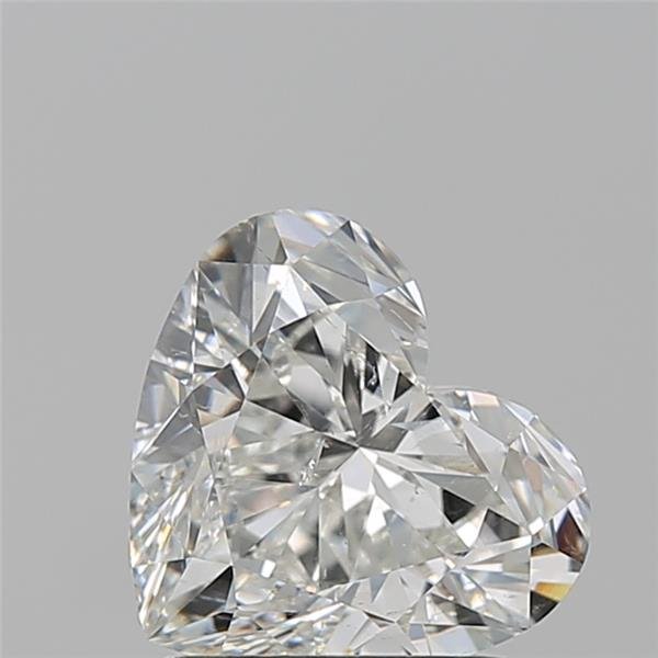 1.73ct H SI2 Rare Carat Ideal Cut Heart Diamond