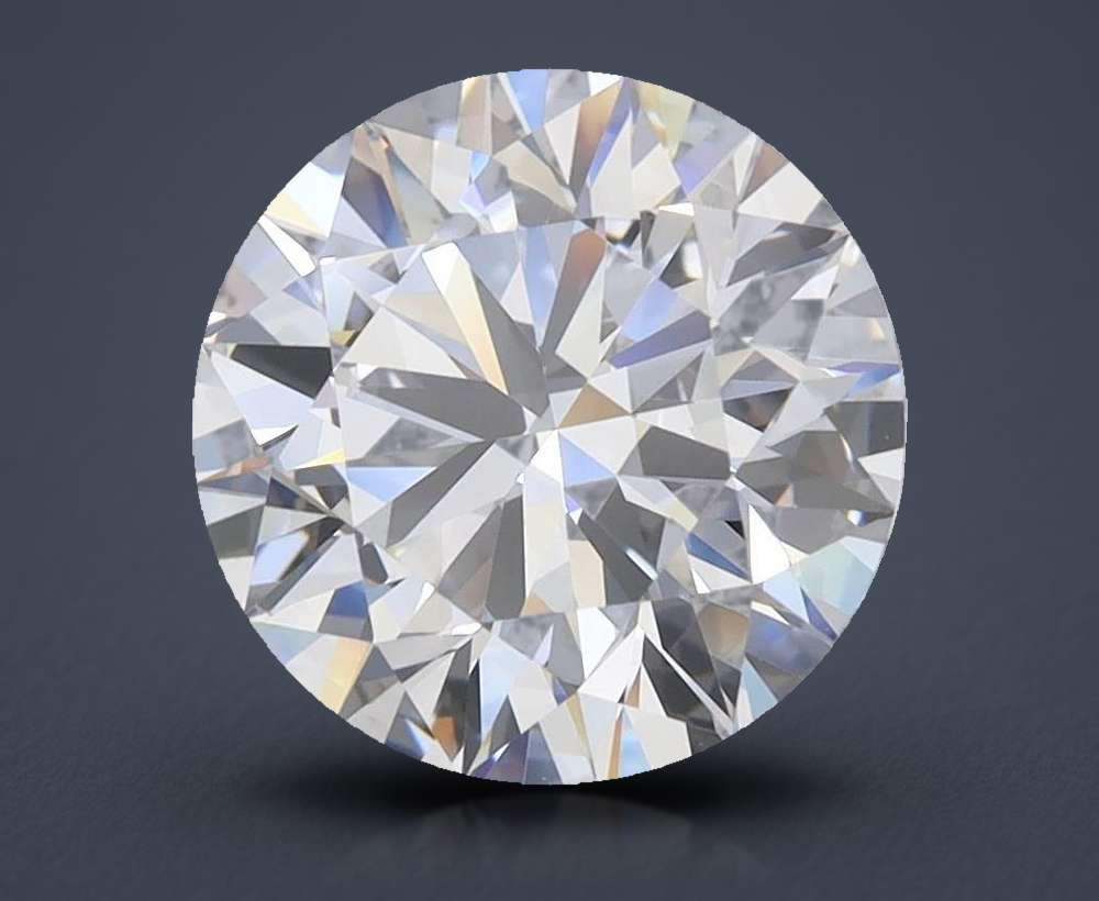 2.84 Carat Round Lab Diamond