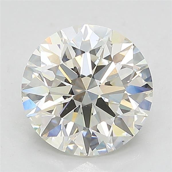 2.02ct I VS2 Excellent Cut Round Lab Grown Diamond