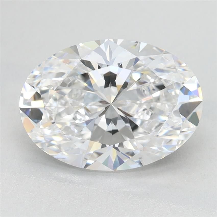 2.11ct D VVS1 Very Good Cut Oval Lab Grown Diamond