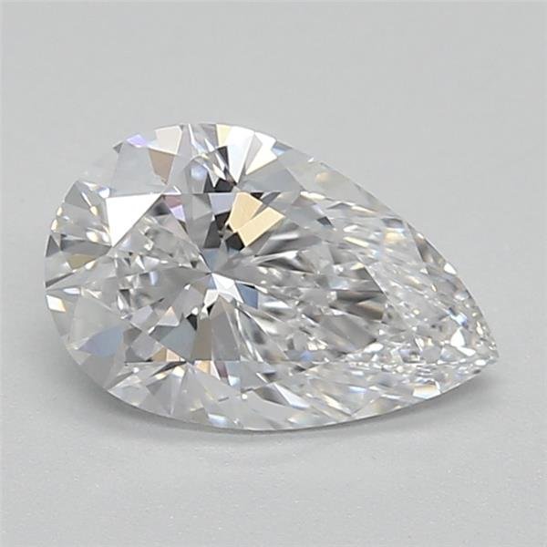 0.92ct D VVS2 Rare Carat Ideal Cut Pear Lab Grown Diamond