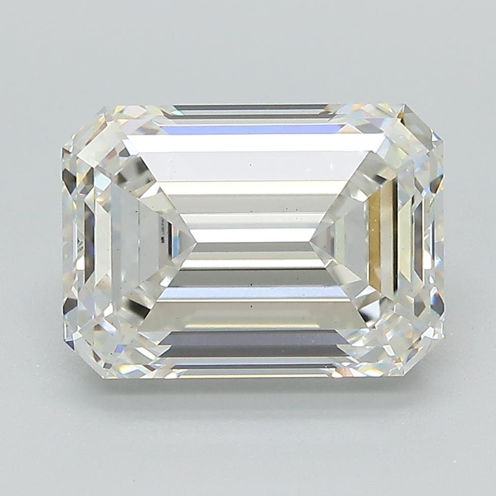 4.13ct G VS1 Rare Carat Ideal Cut Emerald Lab Grown Diamond