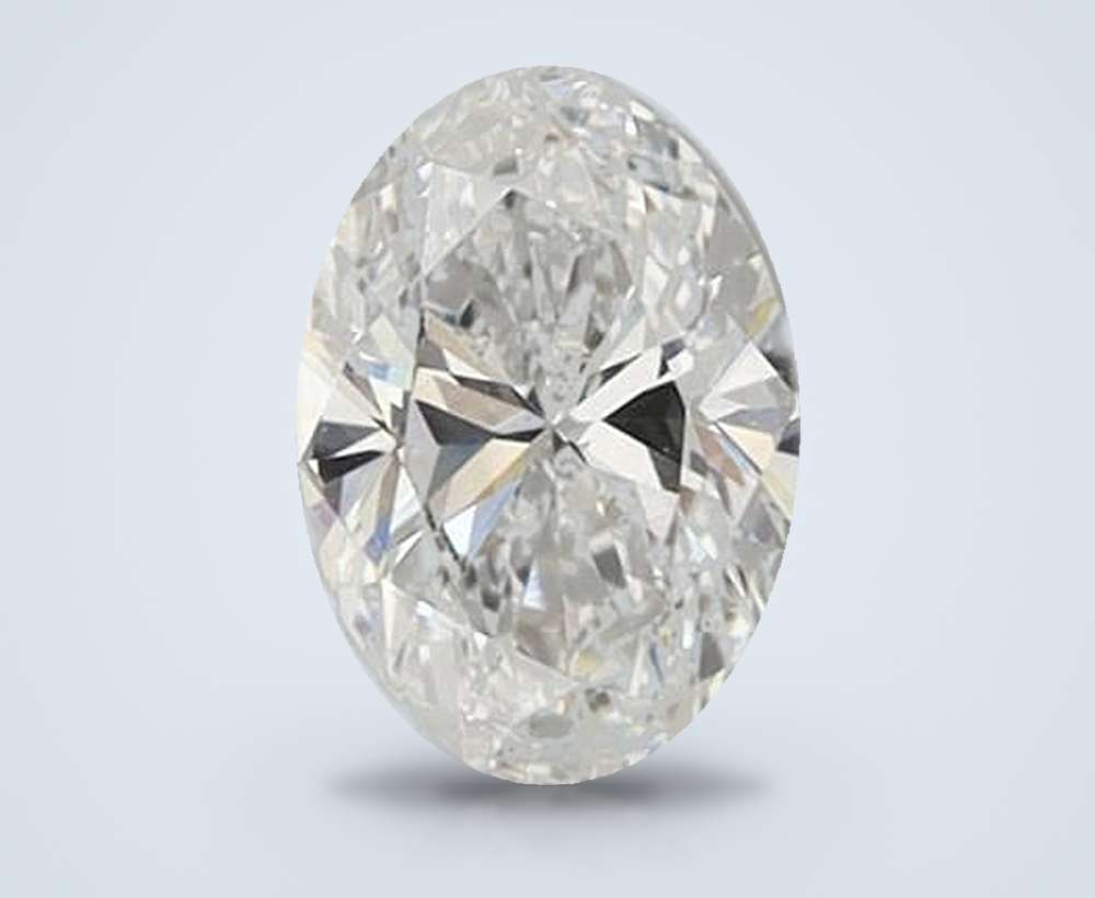 0.46 Carat Oval Lab Diamond