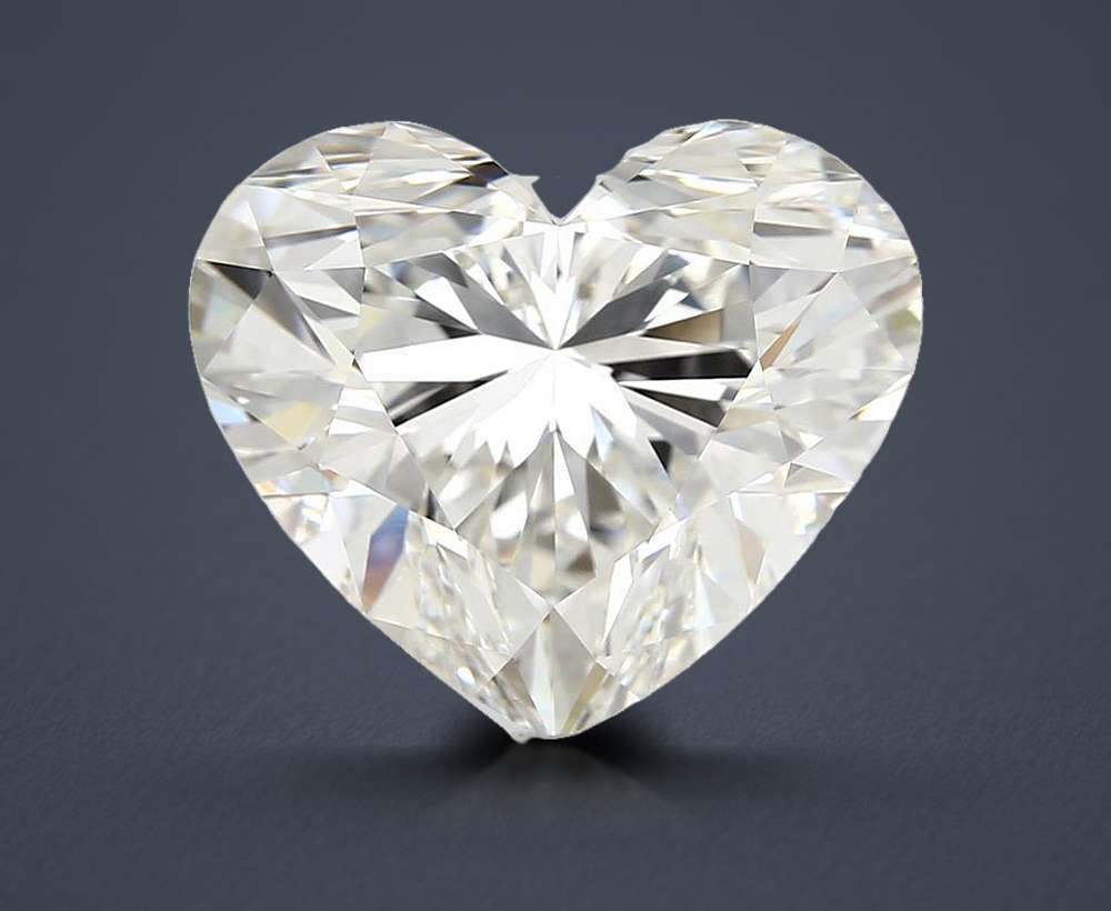 5.25 Carat Heart Natural Diamond