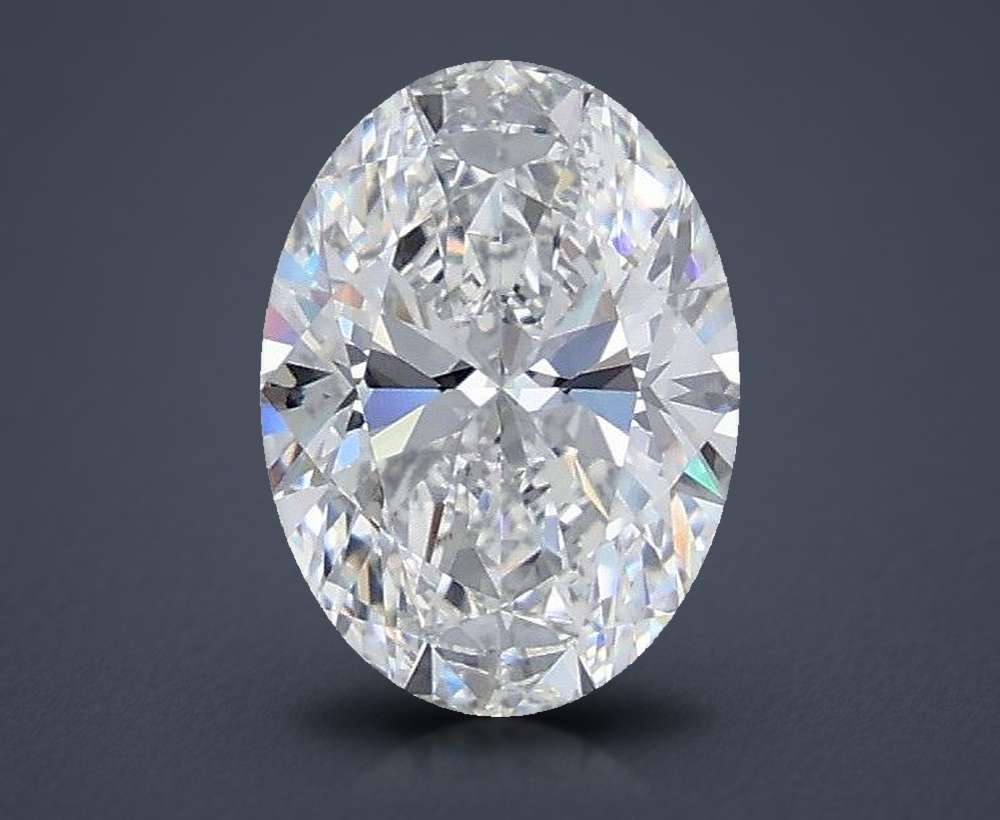 1.45 Carat Oval Lab Diamond