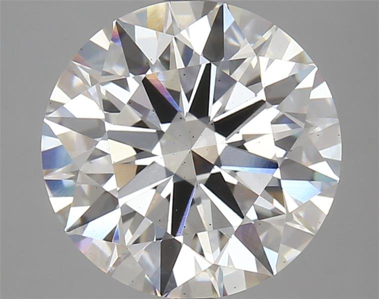 5.23ct G SI1 Rare Carat Ideal Cut Round Lab Grown Diamond