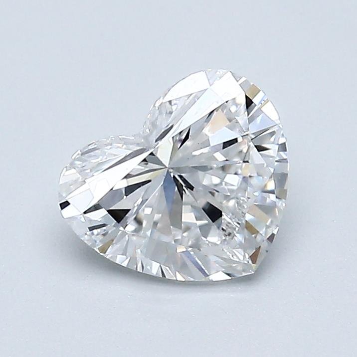 1.01ct D VS2 Good Cut Heart Diamond