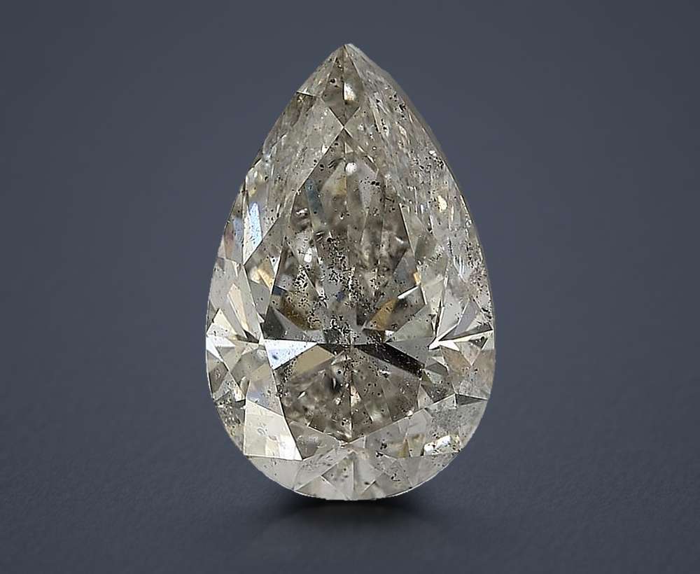 5.01 Carat Pear Natural Diamond