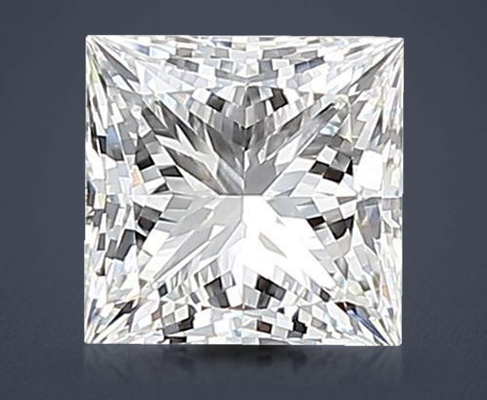 1.00 Carat Princess Lab Diamond