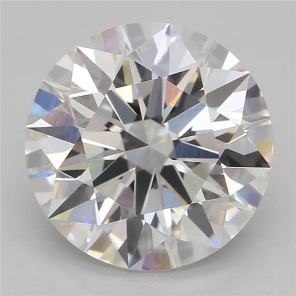 2.51ct F VS1 Rare Carat Ideal Cut Round Lab Grown Diamond