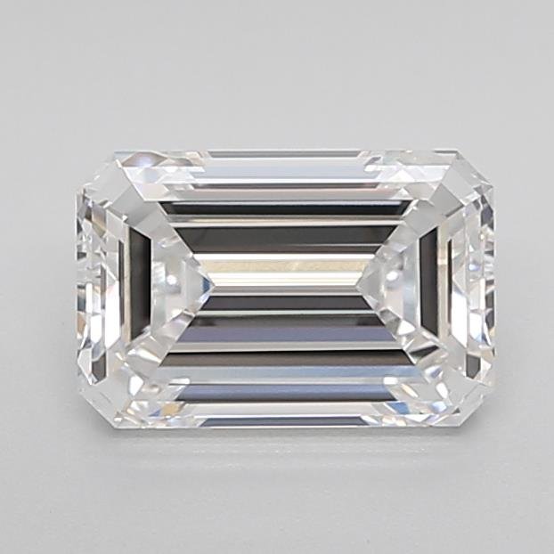 2.11ct E VVS2 Rare Carat Ideal Cut Emerald Lab Grown Diamond