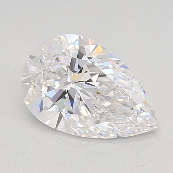 0.99ct D VS1 Rare Carat Ideal Cut Pear Lab Grown Diamond