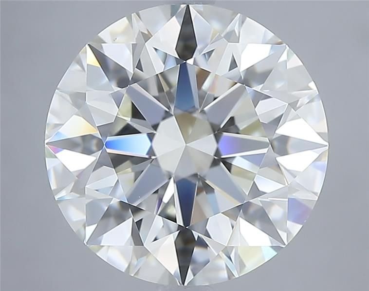 4.34ct J VS1 Rare Carat Ideal Cut Round Diamond