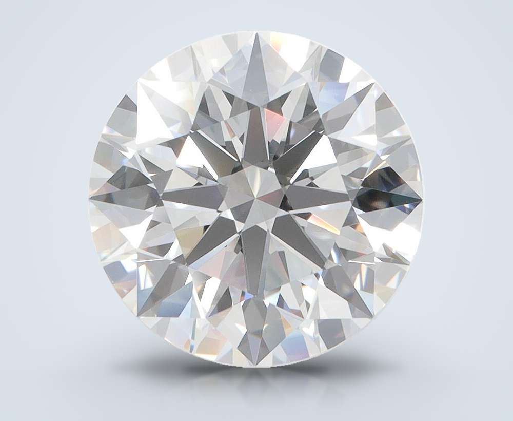 5.28 Carat Round Lab Diamond