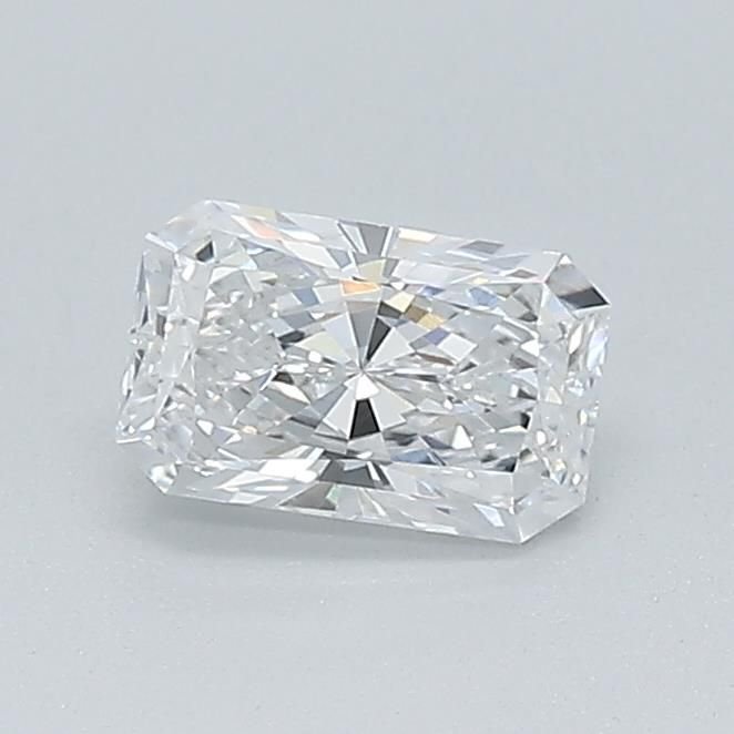 0.50ct D VS2 Very Good Cut Radiant Diamond