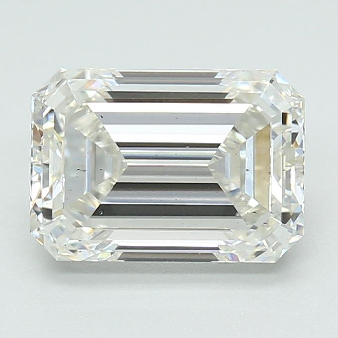 2.00ct G VS2 Excellent Cut Emerald Lab Grown Diamond