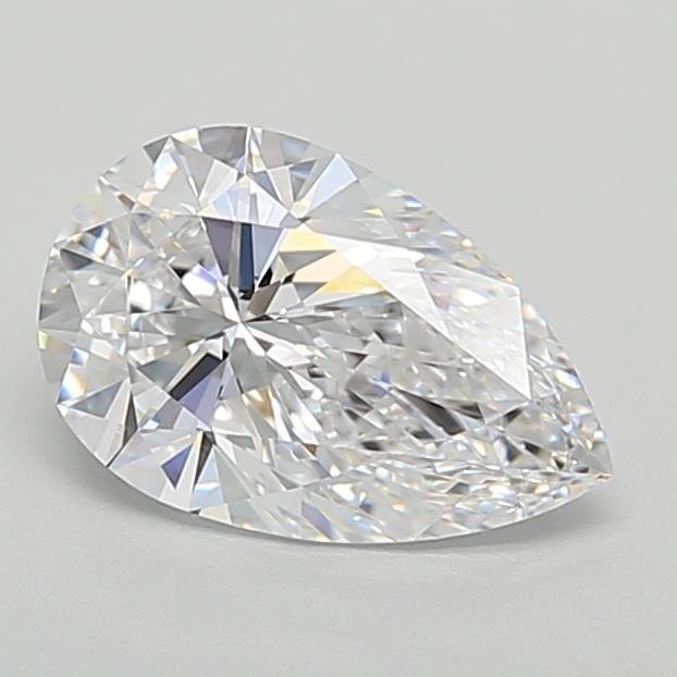 1.67ct D VS1 Rare Carat Ideal Cut Pear Lab Grown Diamond