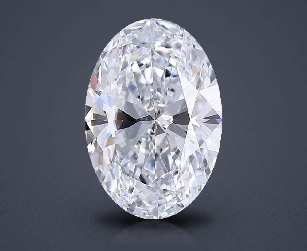 3.53 Carat Oval Lab Diamond