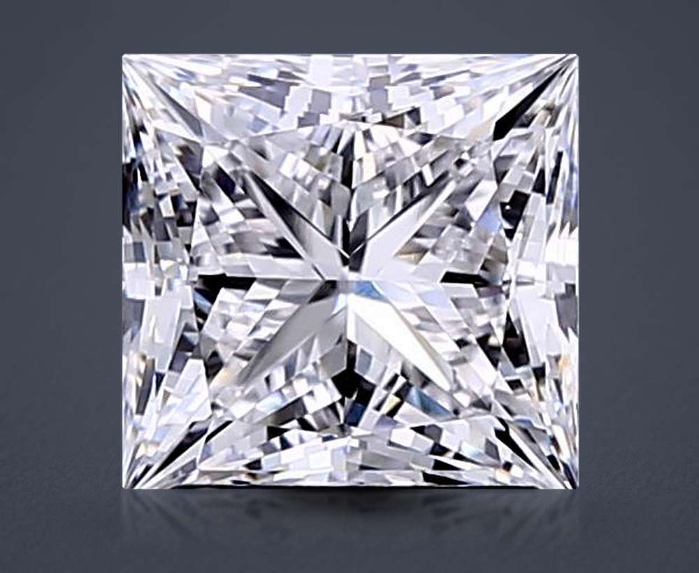 2.07 Carat Princess Lab Diamond