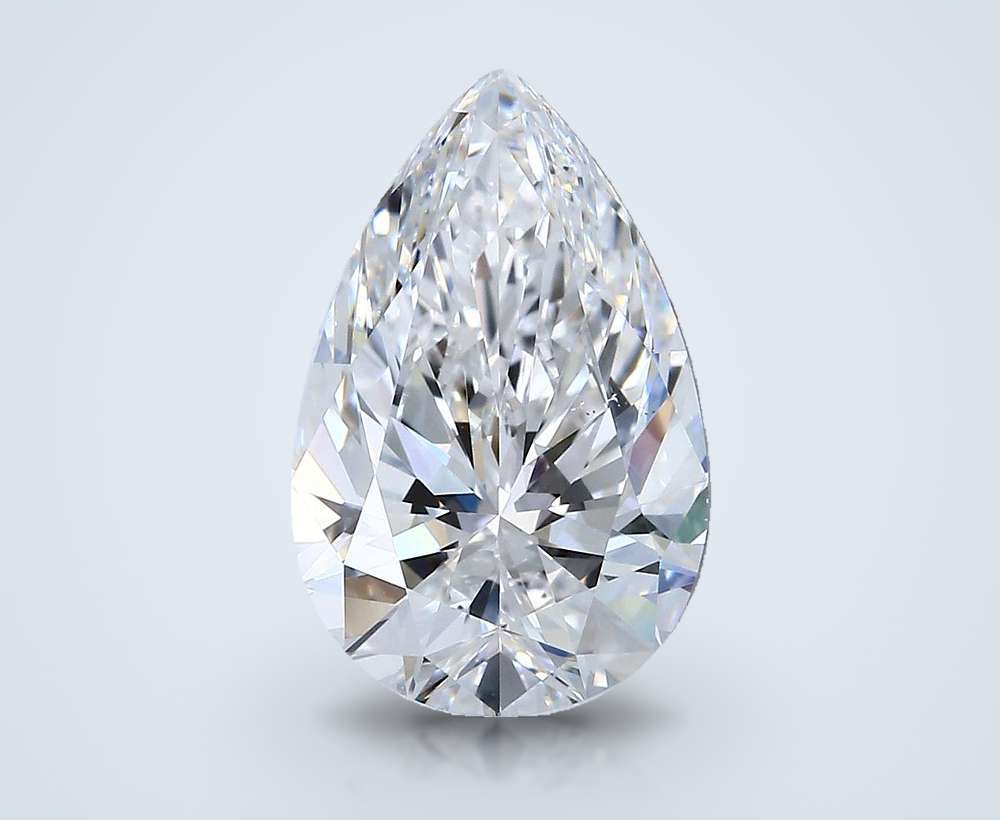 4.01 Carat Pear Natural Diamond
