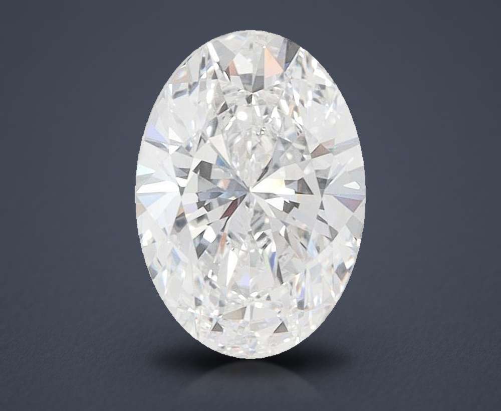 1.26 Carat Oval Lab Diamond