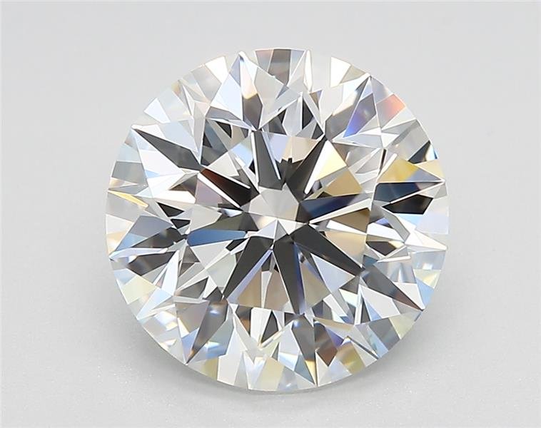 3.51ct F VVS2 Rare Carat Ideal Cut Round Lab Grown Diamond