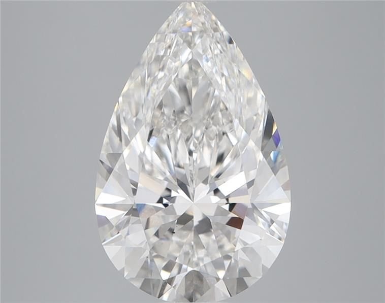 2.98 Carat Pear Lab Diamond