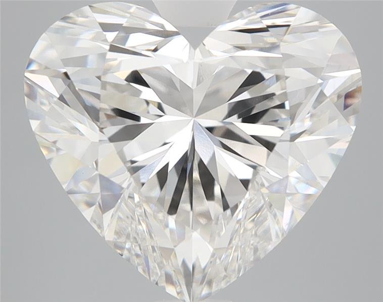 5.54ct G VS1 Rare Carat Ideal Cut Heart Lab Grown Diamond