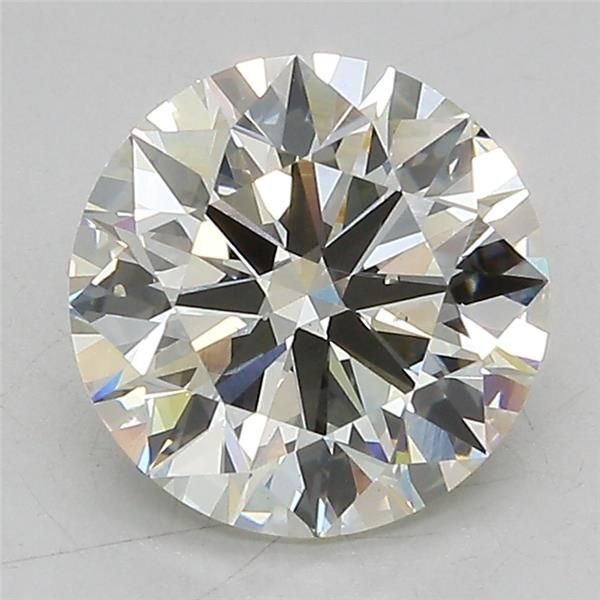 2.56ct J VS2 Excellent Cut Round Lab Grown Diamond