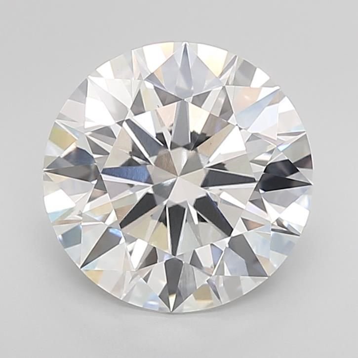 5.52ct E VVS2 Rare Carat Ideal Cut Round Lab Grown Diamond