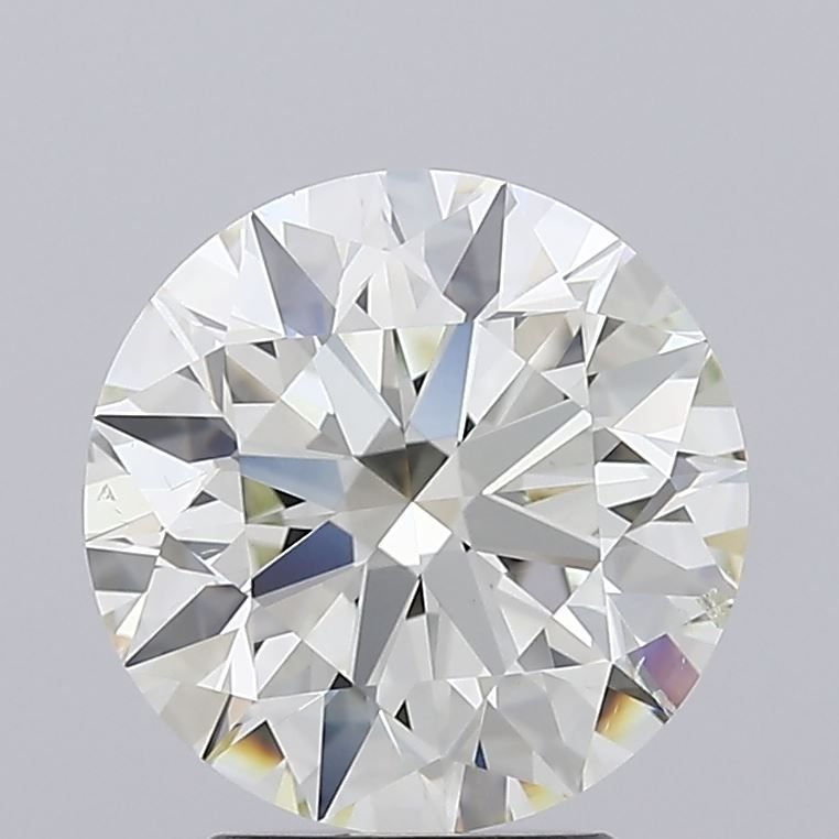 3.03ct I SI1 Rare Carat Ideal Cut Round Diamond