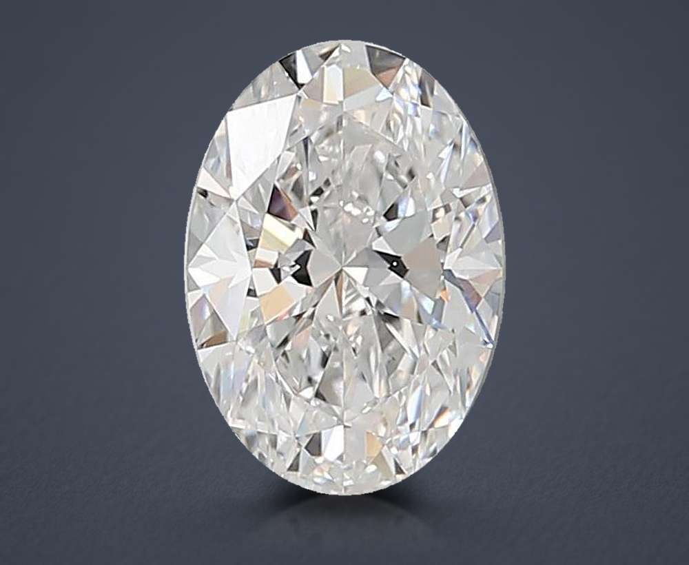 4.54 Carat Oval Lab Diamond
