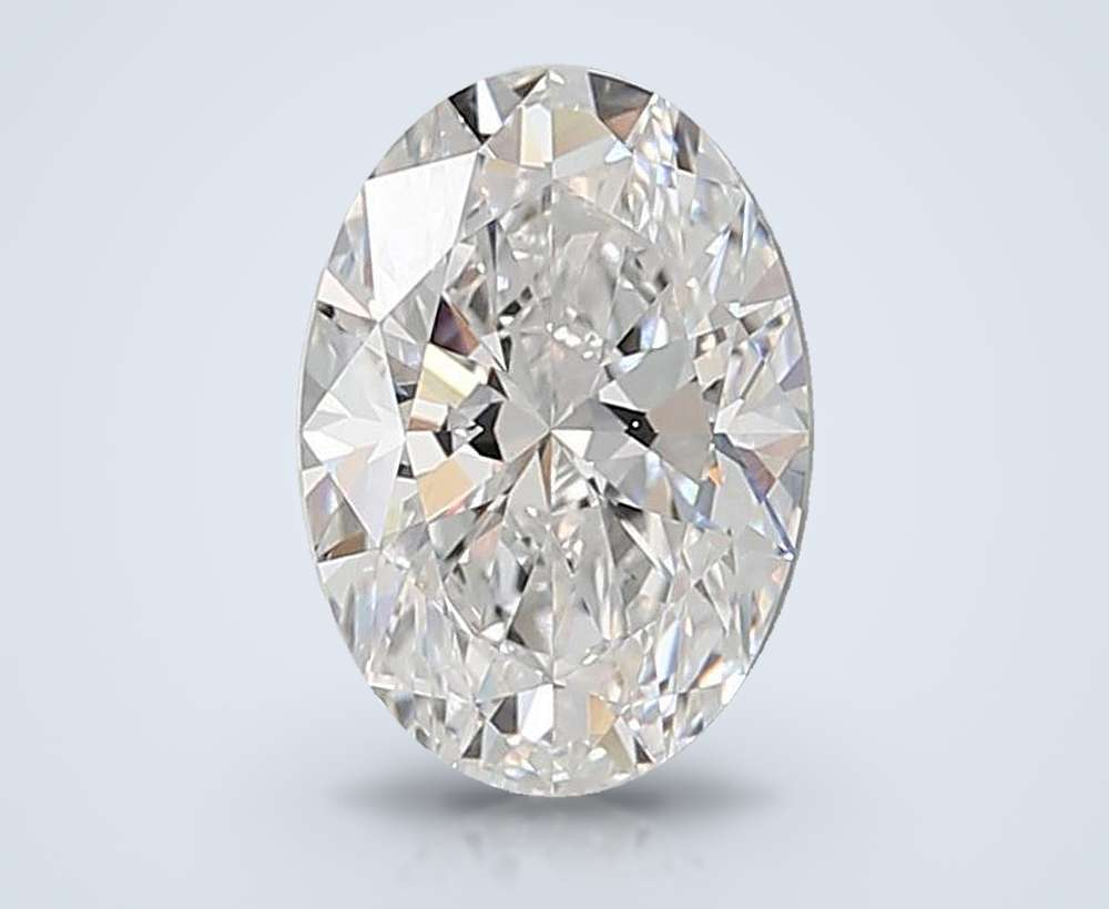 4.54 Carat Oval Lab Diamond