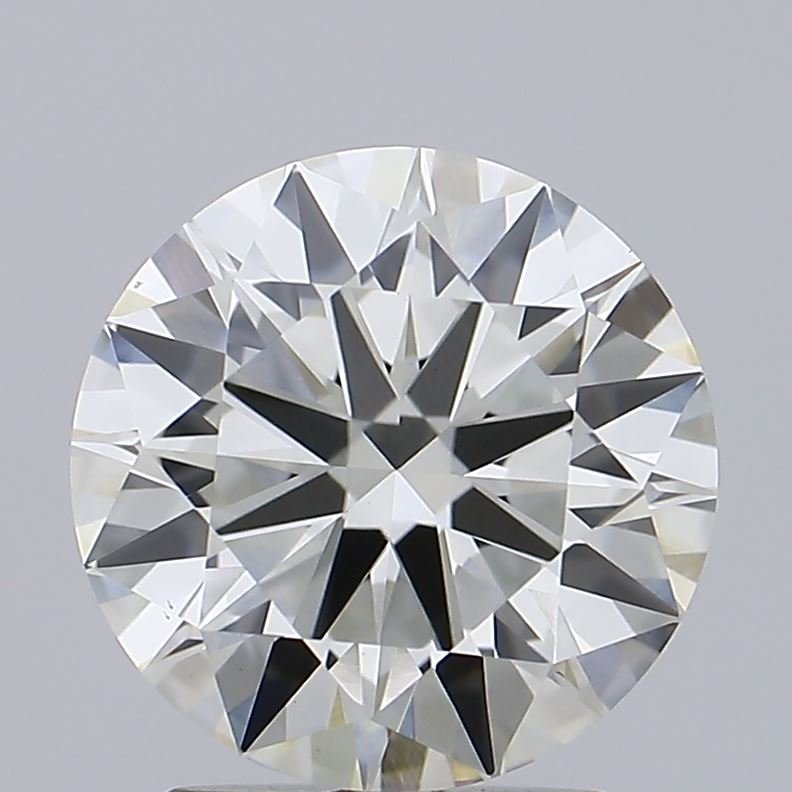 2.35ct J VS1 Rare Carat Ideal Cut Round Lab Grown Diamond