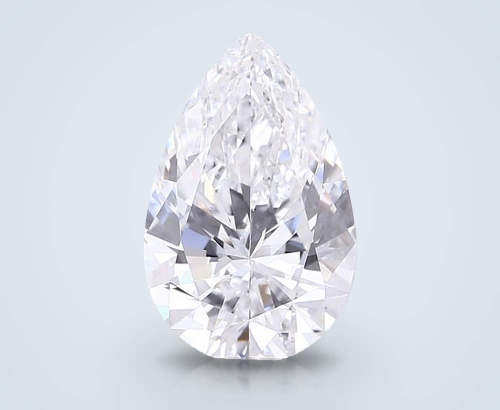 3.51 Carat Pear Lab Diamond