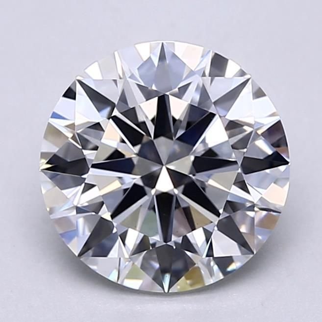 3.20ct D VS1 Rare Carat Ideal Cut Round Lab Grown Diamond