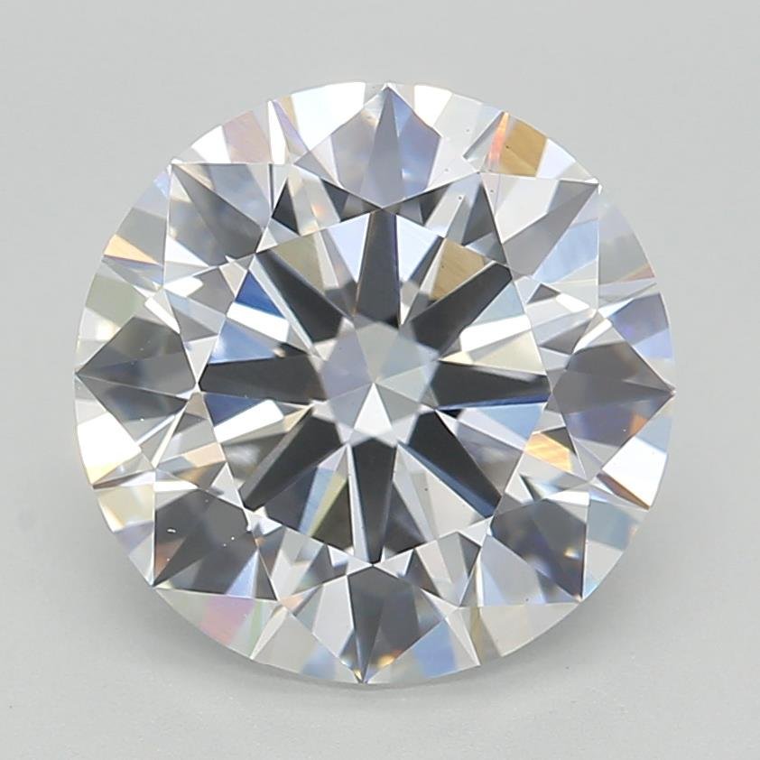 2.77ct E VS1 Rare Carat Ideal Cut Round Lab Grown Diamond